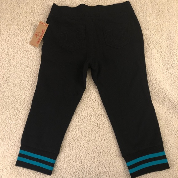 TRUE RELIGION Womens Lace Up Sweatsuit Black - Picture 8 of 8